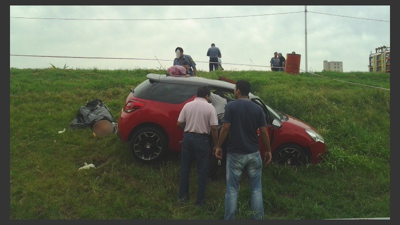 Medina fue acribillado cuando circulaba en auto con su novia.