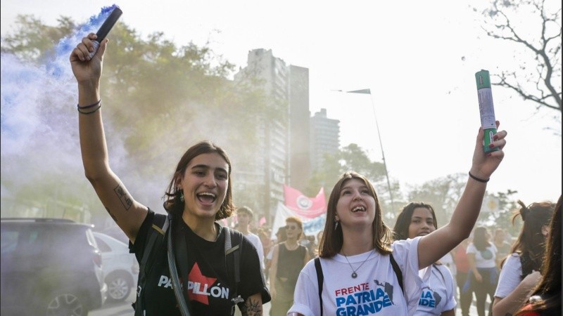 En el Parque España hubo actividades desde el mediodía.
