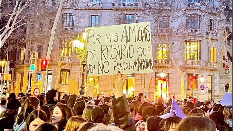 Un gesto de amor que llegó a Rosario por redes sociales