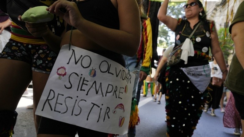 Diferentes generaciones salieron otro año a la calle a decir 