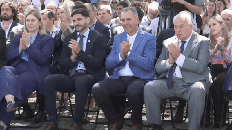 Pullaro y Gutiérrez compartieron un acto el viernes en Cayastá. El gobernador quiere al juez fuera de la Corte.