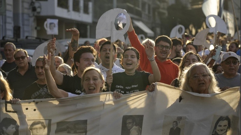 A 49 años del último golpe de Estado, Rosario se movilizó este lunes, 24 de marzo.