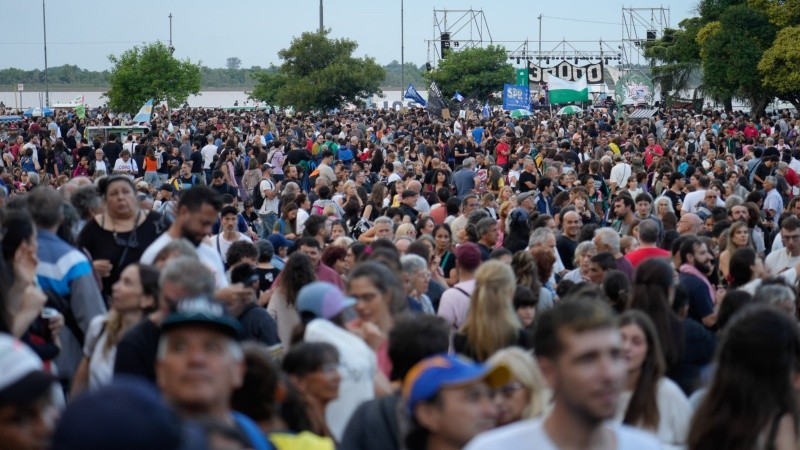 A 49 años del último golpe de Estado, Rosario se movilizó este lunes, 24 de marzo.