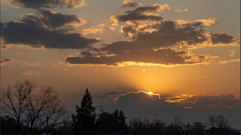 Llegan las nubes.