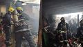 Varias dotaciones de bomberos frenaron el incendio de una vivienda en Empalme Graneros  