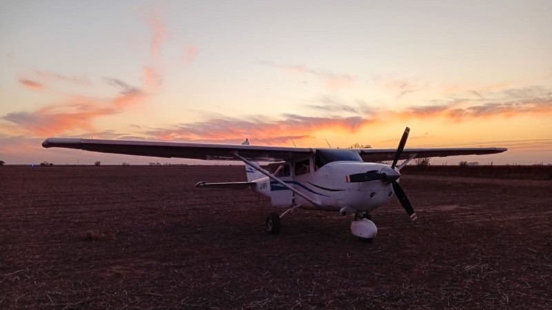 El Cessna 182 Skylane tenía la matrícula adulterada, según la Justicia federal.