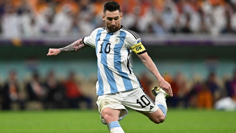 Leo Messi fue confirmado por Scaloni como titular ante Colombia.