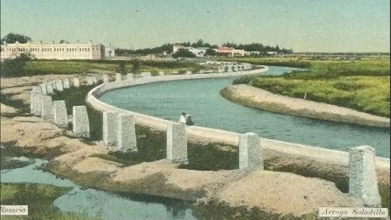 Inaugura el paseo Brazo Seco del barrio Saladillo.