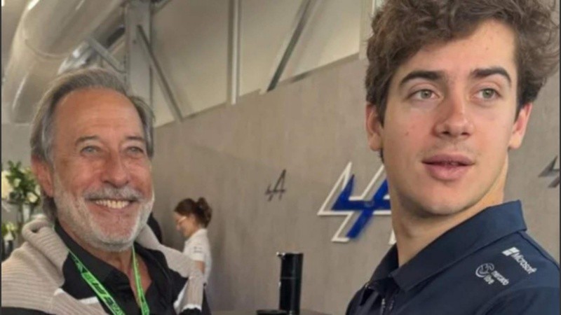 Guillermo Francella contó cómo fue su encuentro con Franco Colapinto.