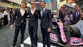 Franco Colapinto posó junto a Brad Pitt en el estreno de "F1: La película"