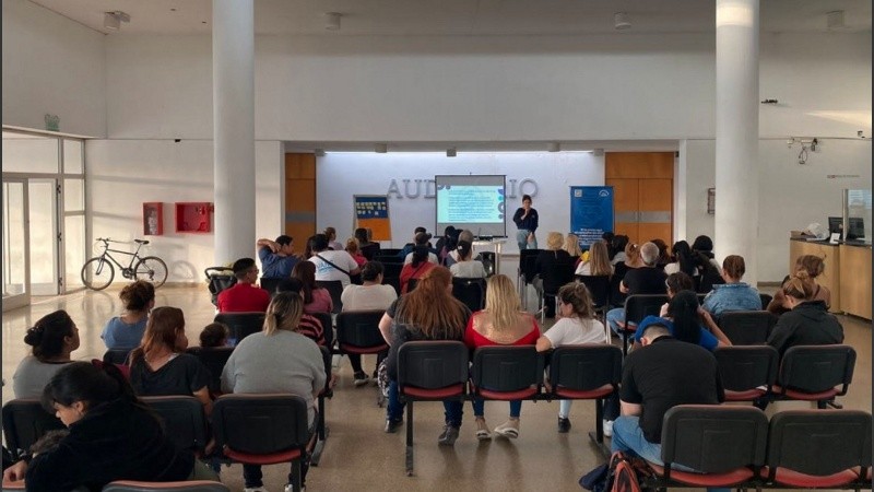 La capacitación de da en el marco de la Semana de la Prevención de los Consumos Problemáticos.
