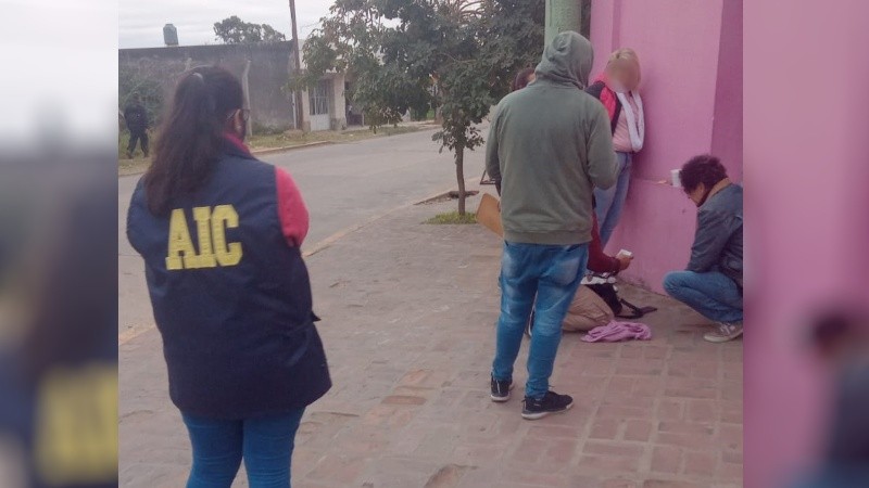 Samanta Vilches fue detenida cuando fue a visitar a su pareja, en la cárcel de Coronda.
